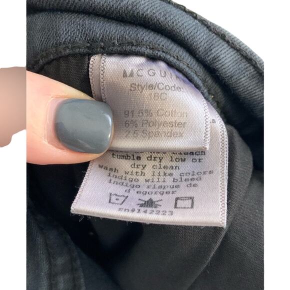 McGuire Pin Stripe Newton Skinny Jeans - Picture 7 of 8